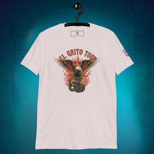 El Grito Tour t-shirt from Lestee Co., a Mexican Independence Day concert-tour parody tee celebrating September 16